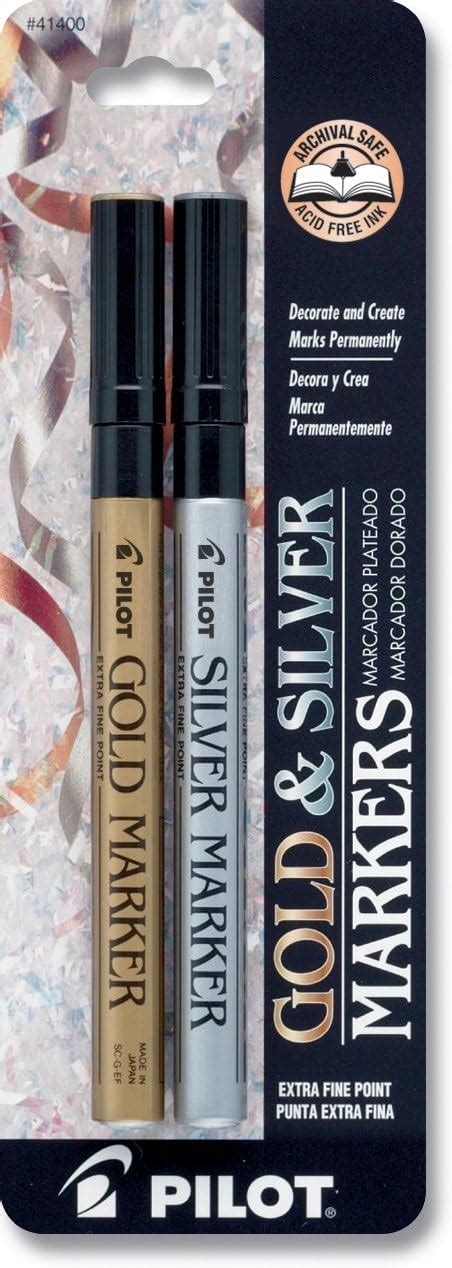 Amazon Pilot Metallic Permanent Paint Markers Each Gold