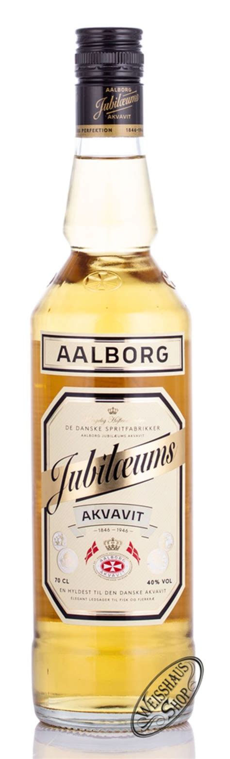 Aalborg Jubil Ums Akvavit Vol L Weisshaus Shop