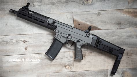 Cz Bren Ms Nato Disruptive Grey Pistol Hbi Handguard