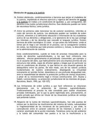 Derechos Difusos Segun El Tc Peru Pdf