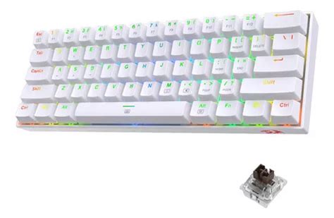 Teclado Redragon Gamer Mecanico Dragonborn K630rgb Sp Brown Swich