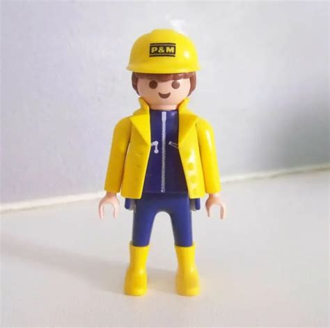 PLAYMOBIL Q232 CHANTIER Ouvrier Algeco Bureau 3260 EUR 5 20