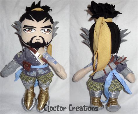 Hanzo Shimada Plushie By Itscloctorart On Deviantart