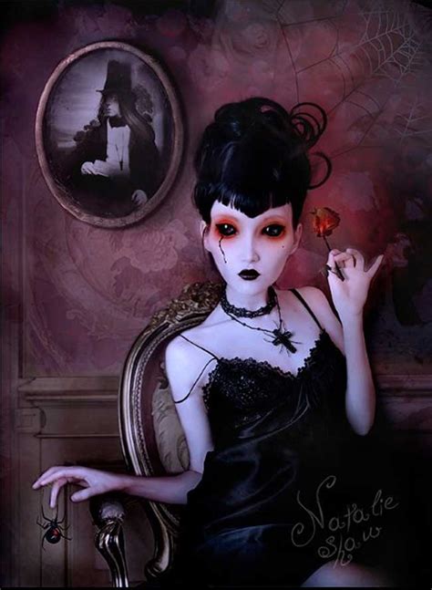 Natalie Shau Dark Illustrations 2006 2008 Velvet Moon Diaries