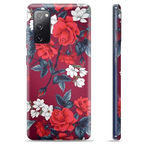 Samsung Galaxy S20 Fe Tpu Case Vintage Flowers