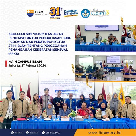 Kegiatan Simposium Dan Jejak Pendapat Stih Iblam Tentang Ppks