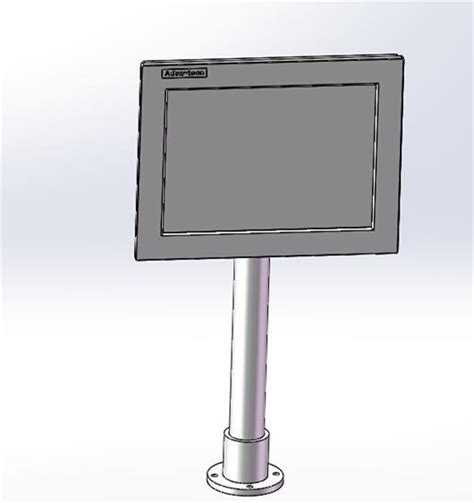 显示器支架3d模型下载三维模型step模型 制造云 产品模型