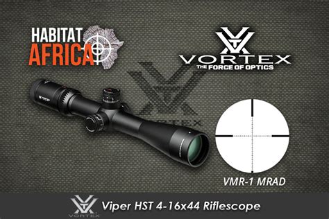 Vortex Viper Hst 4 16x44 Riflescope Vmr 1 Mrad Reticle