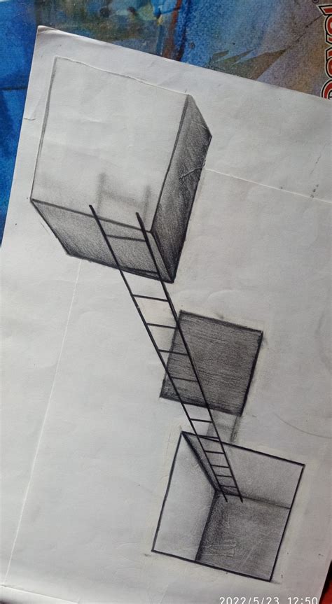 My 3D art work in 2024 | Art drawings simple, Easy drawings sketches ...