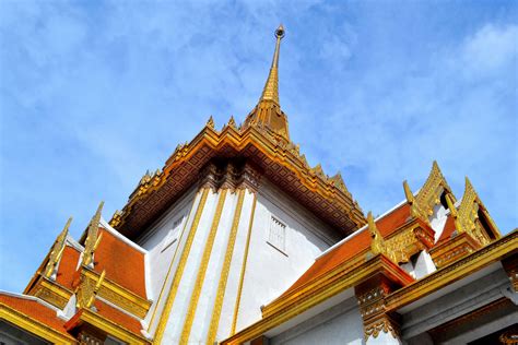 El Templo Del Buda De Oro En Bangkok Wat Traimit