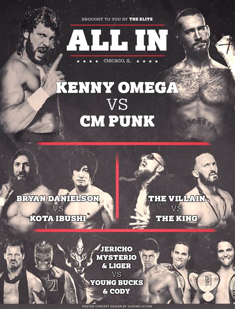 I created a custom poster for my dream "All In" Bullet Club card on Sept 1 : r/SquaredCircle