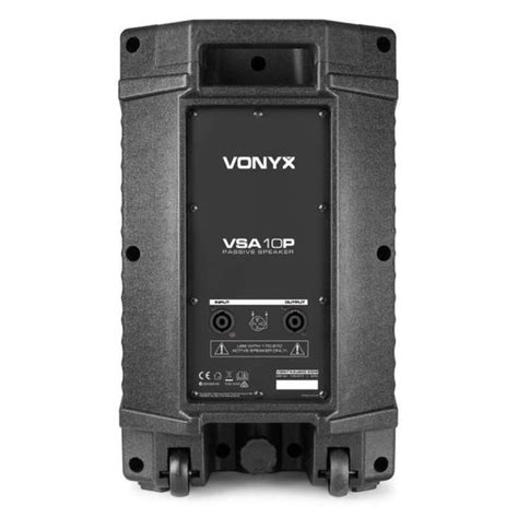 Vonyx VSA10P Enceinte Passive 10 Puissance 500W Noir Enceinte Sono