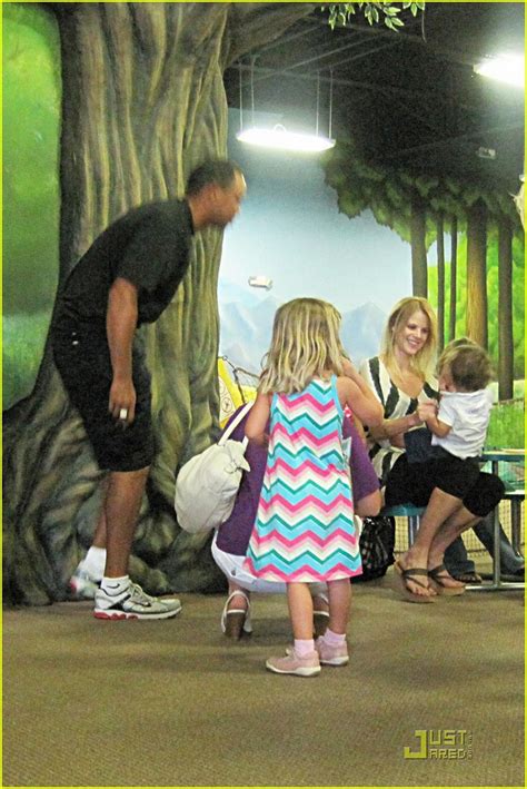 Tiger Woods & Elin Nordegren: Together For Daughter's Party: Photo ...