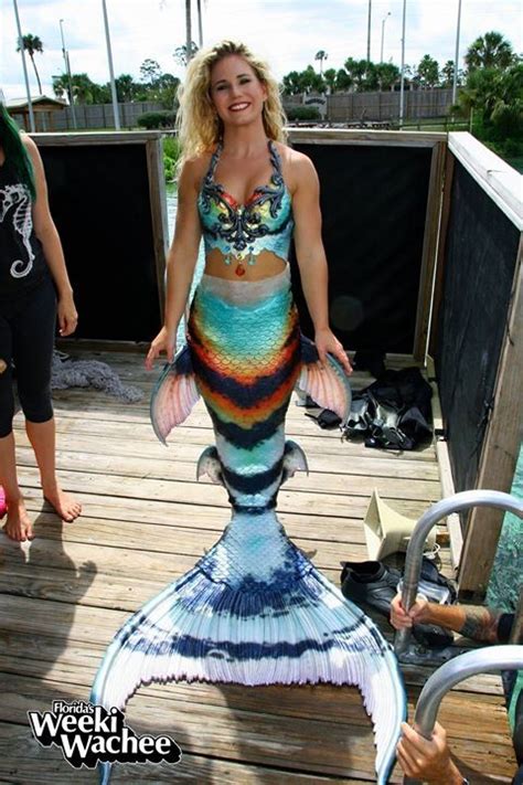 Weeki Wachee Springs Mermaid Silicone Mermaid Tail By Merbella Studios