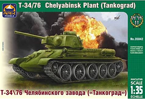 AEVVV Kit de tanque soviético T 34 modelo escala 1 35 T34 76