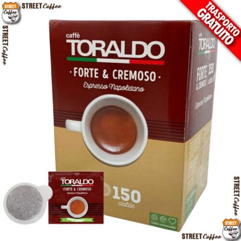 150 300 600 900 1200 Cialde Capsule caffè Toraldo Miscela Forte e