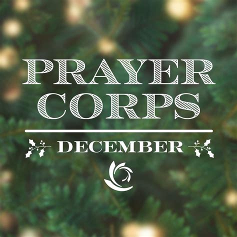 2023 December Prayer Corps | World MAP