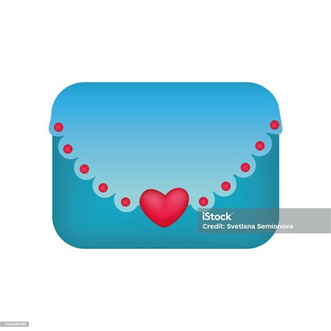 Vector Illustration Of Envelope And Hearts Stock Illustration