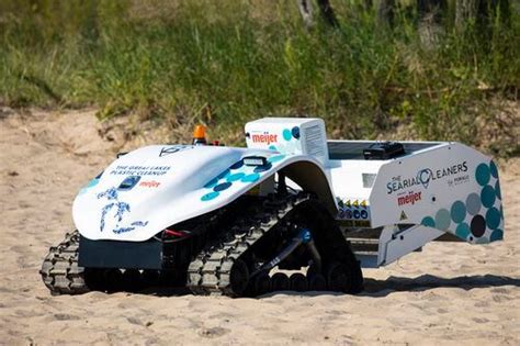 Beach Litter Bots Are Coming To Michigan Wisconsin And Ohio