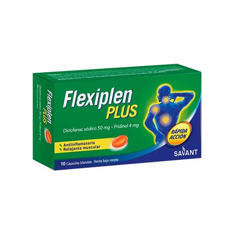 Flexiplen Plus Diclofenac S Dico Mg Cont C Psulas Blandas