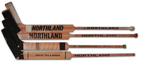 Vintage Northland Wood Goalie Sticks from the 1960s & 1970s | HockeyGods