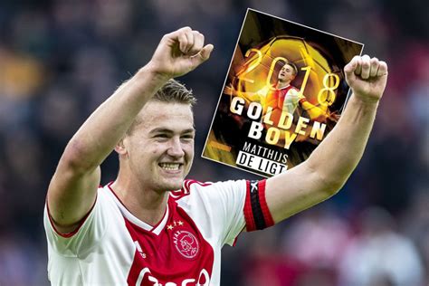 Matthijs De Ligt Wint Golden Boy Award Nederlands Voetbal Adnl