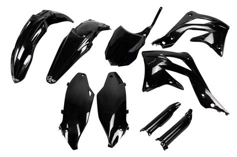 Full Kit Plastique UFO Kawasaki 450 KXF 2012 2015 NOIR