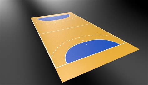 3D model Handball Indoor Court VR / AR / low-poly | CGTrader