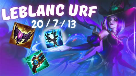 URF 2024 EPISODE 11 STRONG LeBlanc AP One Shot Build League Of Legends