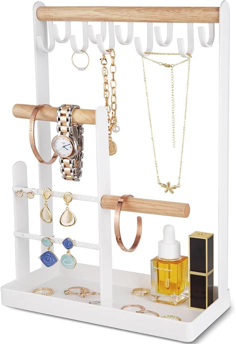 Procase Jewelry Organizer Stand Necklace Holder Earring Organizer