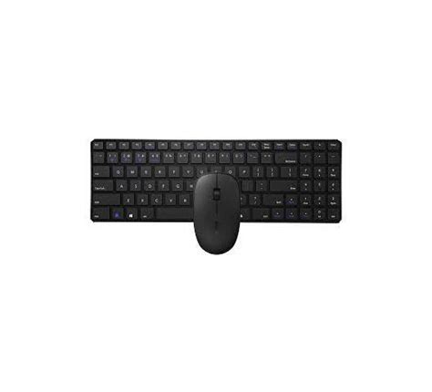 Combo Rapoo Multi Mode Wireless Mouse Ultra Slim Keyboard 9300M