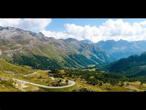 Passo Della Forcola Driving From Livigno To The Swiss Border