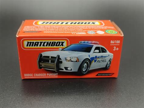 Matchbox Dodge Charger Pursuit Police Car Model Nowy 15311881870 Allegropl