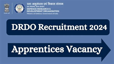 Drdo Recruitment Apprentices Vacancy Apply At Drdo Gov In