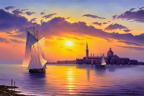 Sergei Stoev 1971 Amazing View In Venice Catawiki