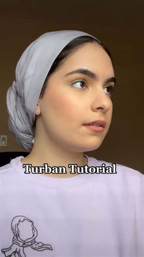 Simple And Easy Turban Look Turban Tutorial Pashmina Hijab Tutorial