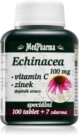 MedPharma Echinacea 100 mg vitamin C zinek tablety pro posílení