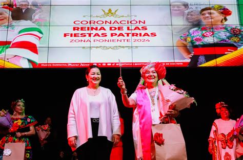 Coronan A La Reina De Las Fiestas Patrias 2024 DIF De Tlalnepantla