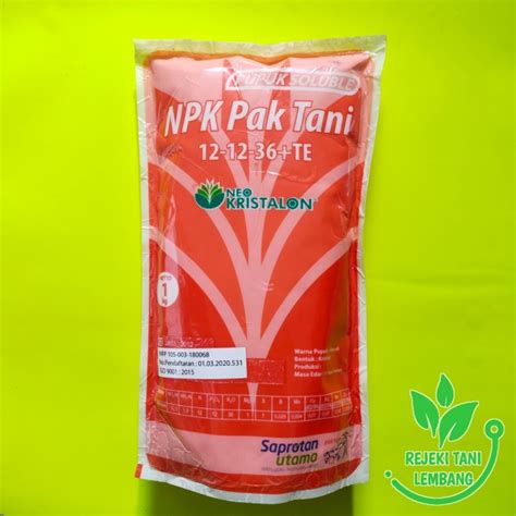 Jual Neo Kristalon Pupuk Soluble Merah Kg Pupuk Tanaman Kab