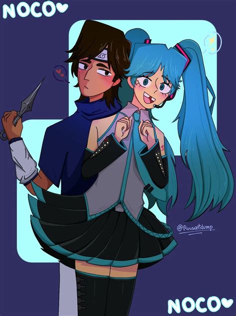 Noco Fanart (Noah x Cody as Miku and Sasuke :3) | Total drama island ...