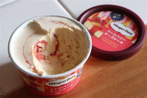 [Tasting] Haagen-Dazs new "Strawberry Cheesecake" Rich with cheese ice ...