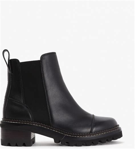 See By Chloe Mallory Black Leather Chelsea Boots ShopStyle