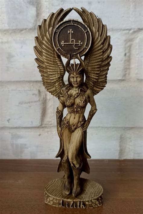 Lilith Inanna Ishtar Goddess Lilith Statue Goddess Statue Etsy