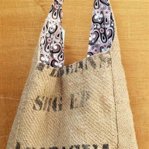 Upcycled Coffee Bag Etsy