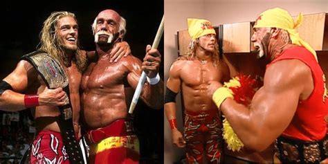 Edge And Hulk Hogan A Look Back At The Brief But Beloved Wwe Tag Team