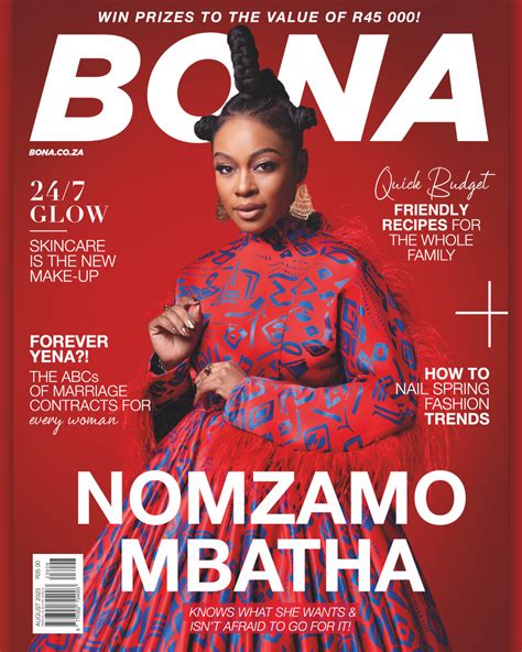 August Cover 2023 Bona Magazine