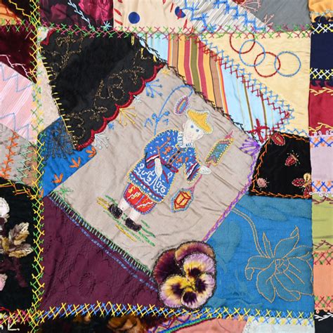 Connd3a Victorian Crazy Quilt