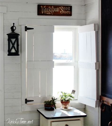 Farmhouse Style Interior Shutters The Urban Decor