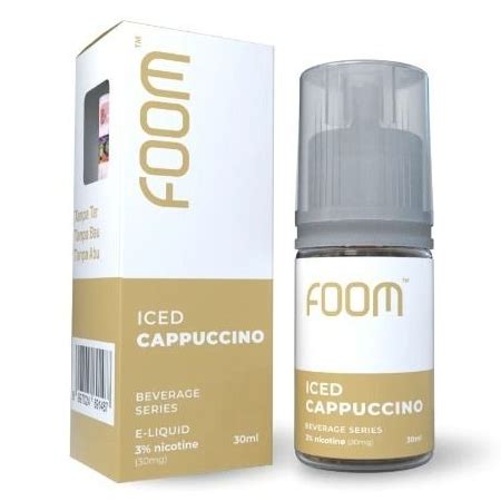 Jual Foom ICED CAPPUCCINO Salt Nic 30ML BEVERAGE SERIES By Foom Lab