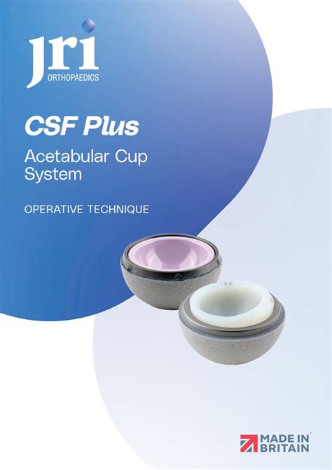 Furlong H A C Csf Plus Cup Jri Orthopaedics